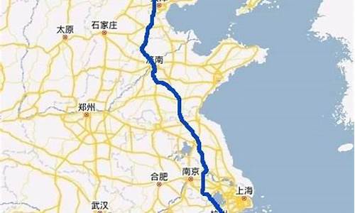 杭州到北京自驾游攻略路线图_杭州到北京的