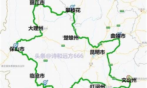 自驾游去西双版纳旅游路线,自驾游路线查询