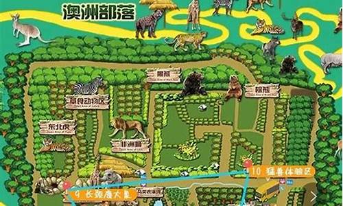 北京动物园旅游路线,北京动物园旅游路线图